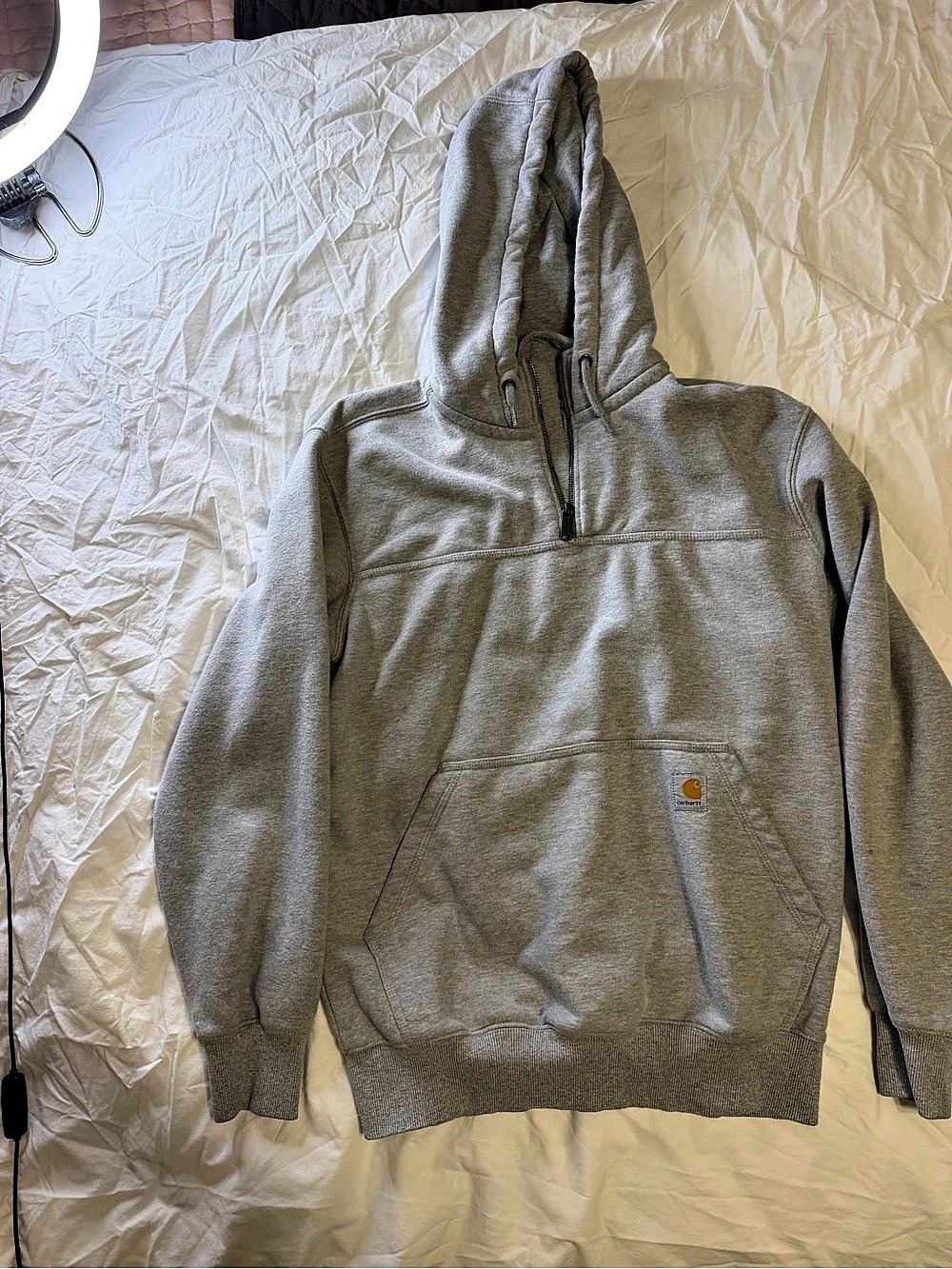 Carhartt Rain Defender Pullover Hoodie in Gray Size Large
